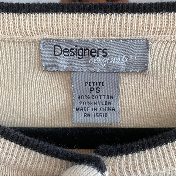 DESIGNERS ORIGINALS Sweater Blouse Cardigan - Picture 7 of 9
